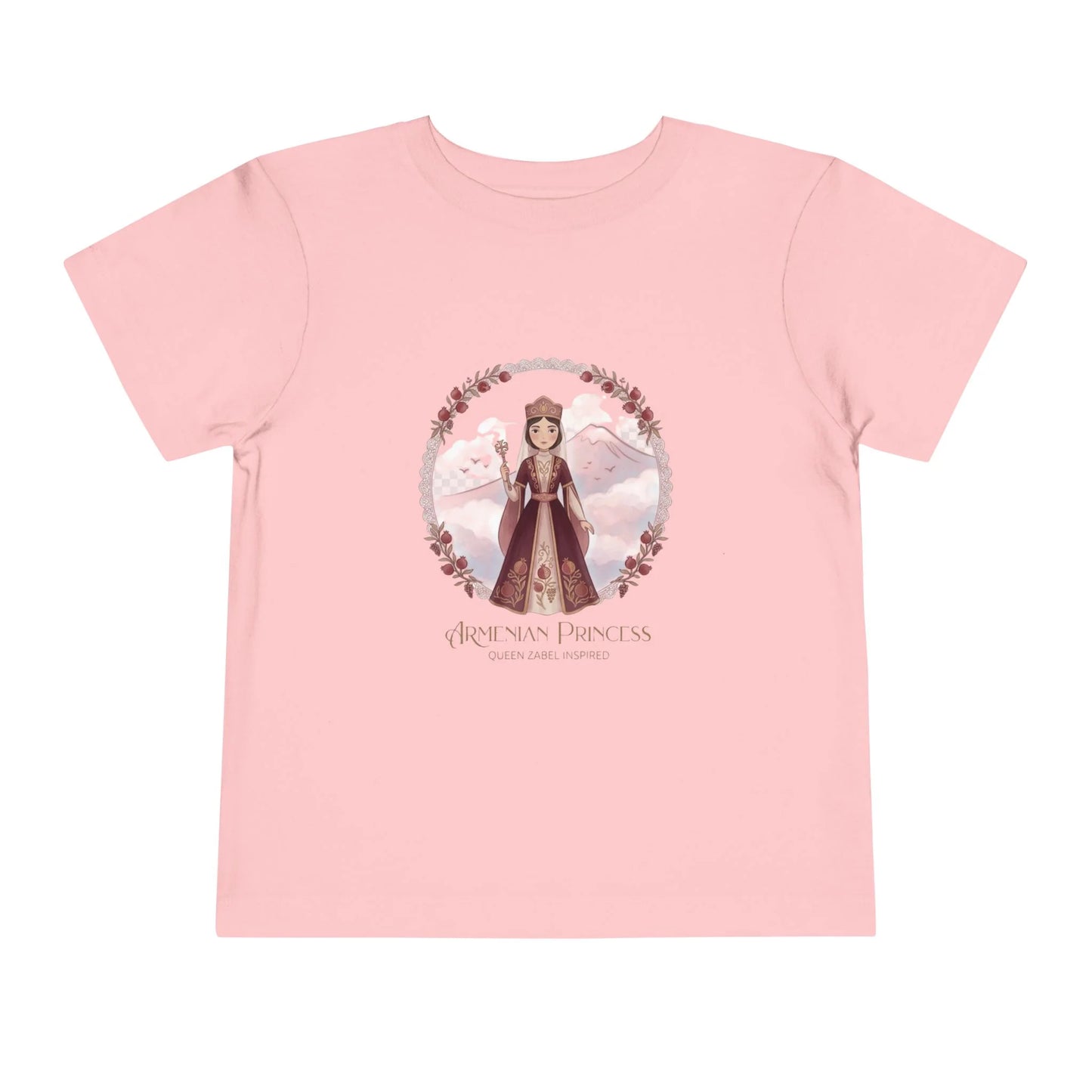 Armenian Princess – Queen Zabel -Toddler Tee for Girls