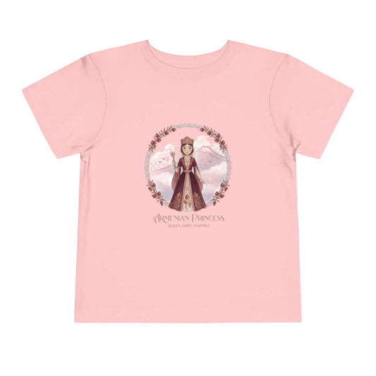 Armenian Princess – Queen Zabel -Toddler Tee for Girls