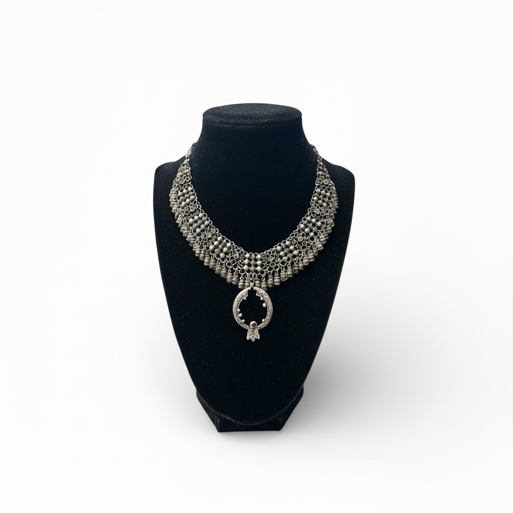 Pomegranate Elegance Necklace