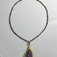Purple Agate Necklace
