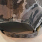 Up-Cycled Black Camo Cap