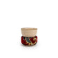Ceramic And Kilim Bowl: Beige