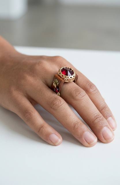 Round Stone Ring