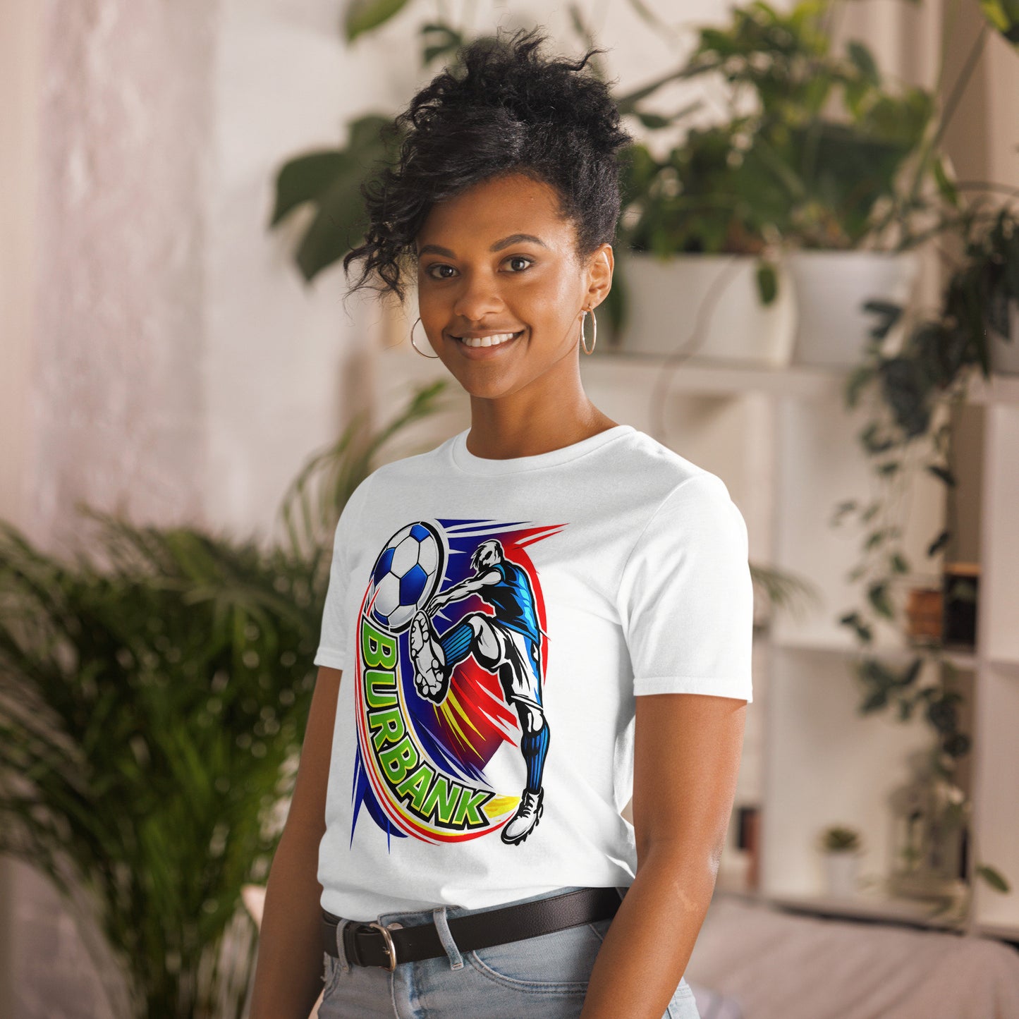 Bubank Loves Soccer T-shirt
