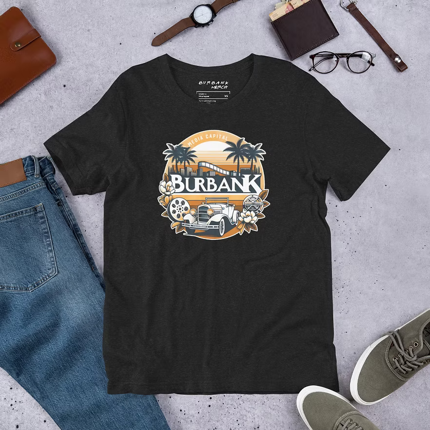 Retro Media Capital of the World T-shirt