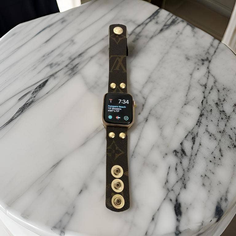 Apple Watch Band - Upcycled Monogram: 38/40/41