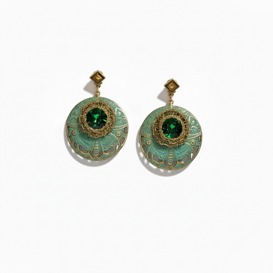 Patine Bronze  Earrings