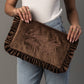 Better Late Than Ugly Ruffle Travel Pouch