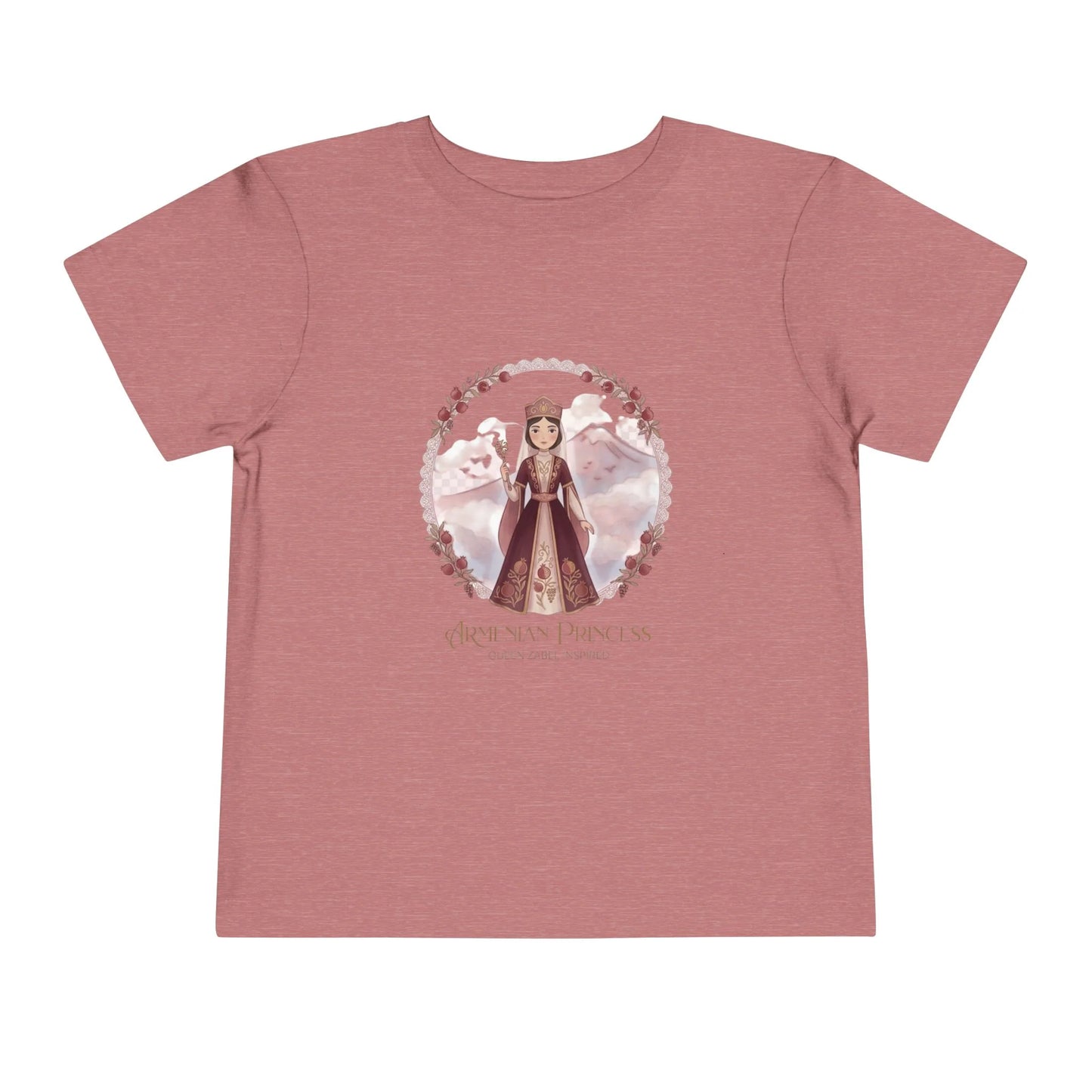 Armenian Princess – Queen Zabel -Toddler Tee for Girls