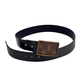 Boujee Belt - Upcycled Monogram: Black / Large