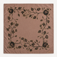 Batik Pomegranate Silk Scarf square