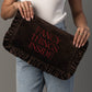 Fancy Things Inside Ruffle Travel Pouch