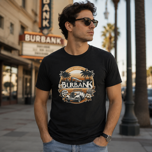 Retro Media Capital of the World T-shirt