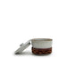 Ceramic And Kilim Canister: Blue