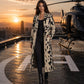 Leopard Intarsia Longline Knit Cardigan BACK ORDER