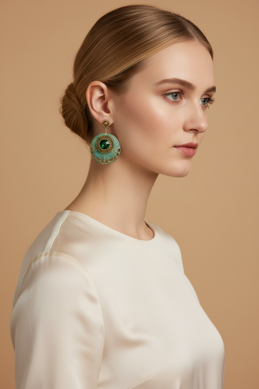 Patine Bronze  Earrings