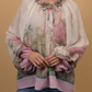 Flowy blouse: Beige