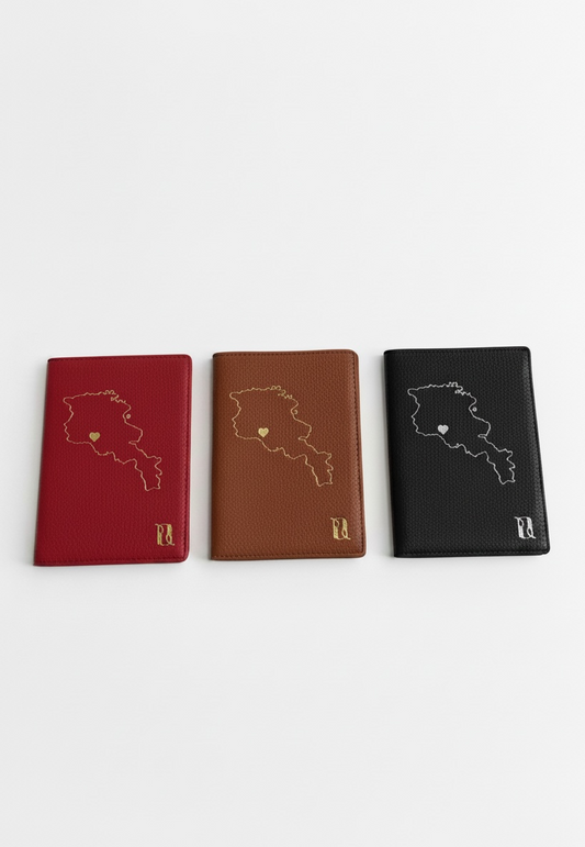 Love Armenia Passport Holder & Luggage Tag Travel gift Set?