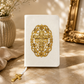 Leatherette Baby Bible W/Ornate Cross: White