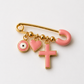 Baby Safety Pin Charm
