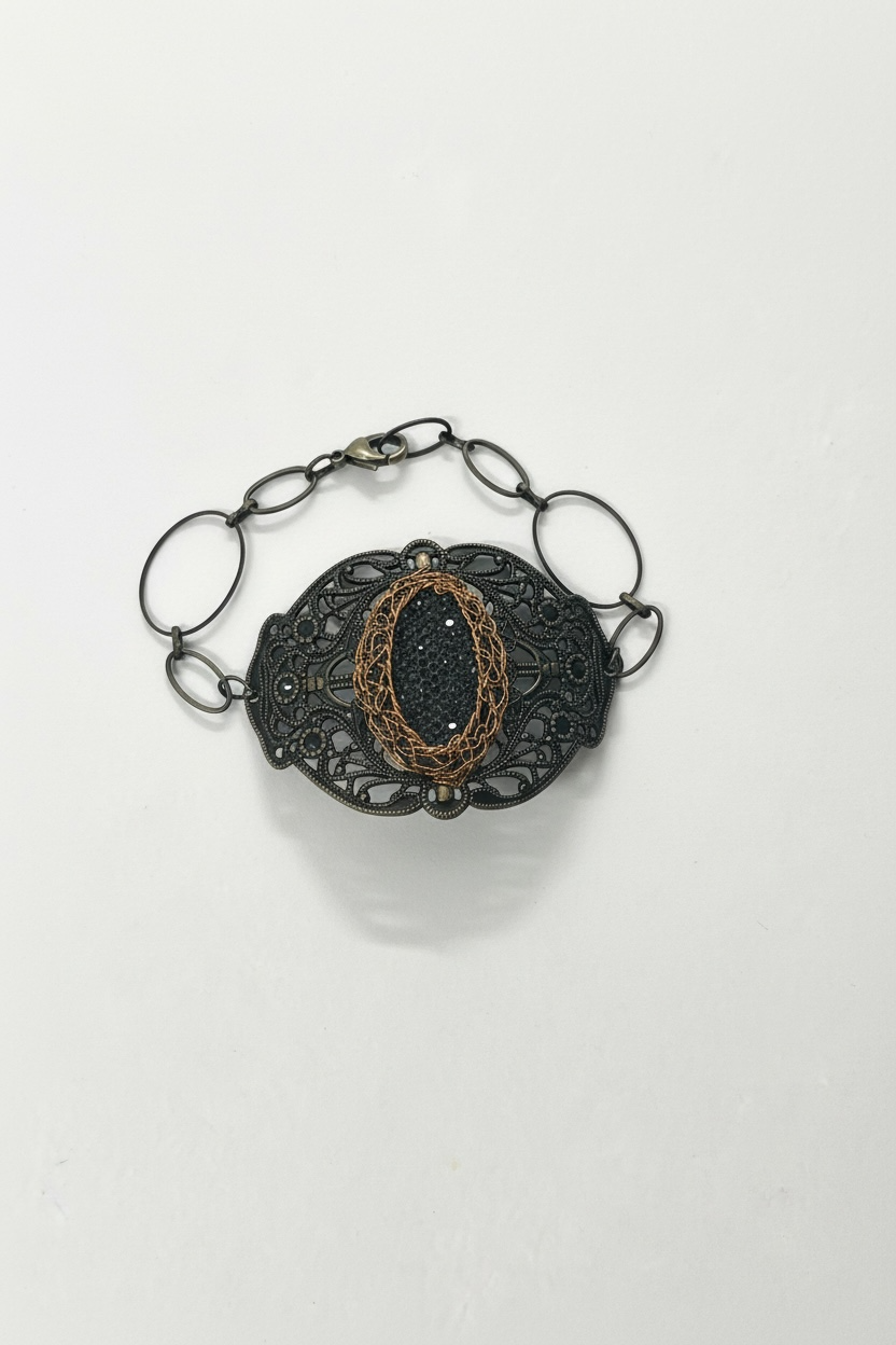 Bronze Filigree Bracelet