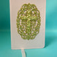 Leatherette Baby Bible W/Ornate Cross: White
