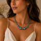 Aegean Blue Pearl Necklace