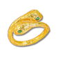 Gold Serpent Ring