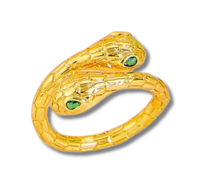 Gold Serpent Ring