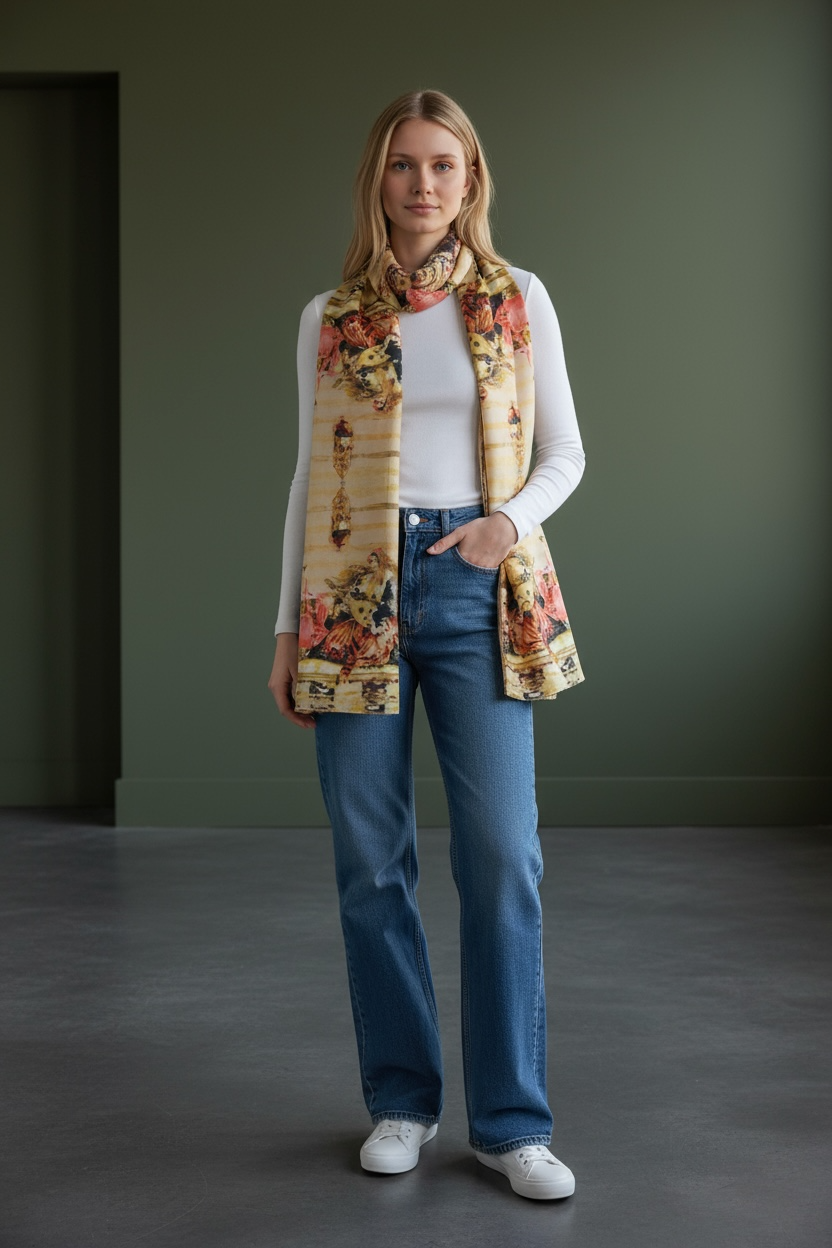 Afternoon Ladies Time Scarf