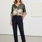Tunic in printed Tencel and silk : Jaune