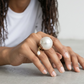 Big round faux ring
