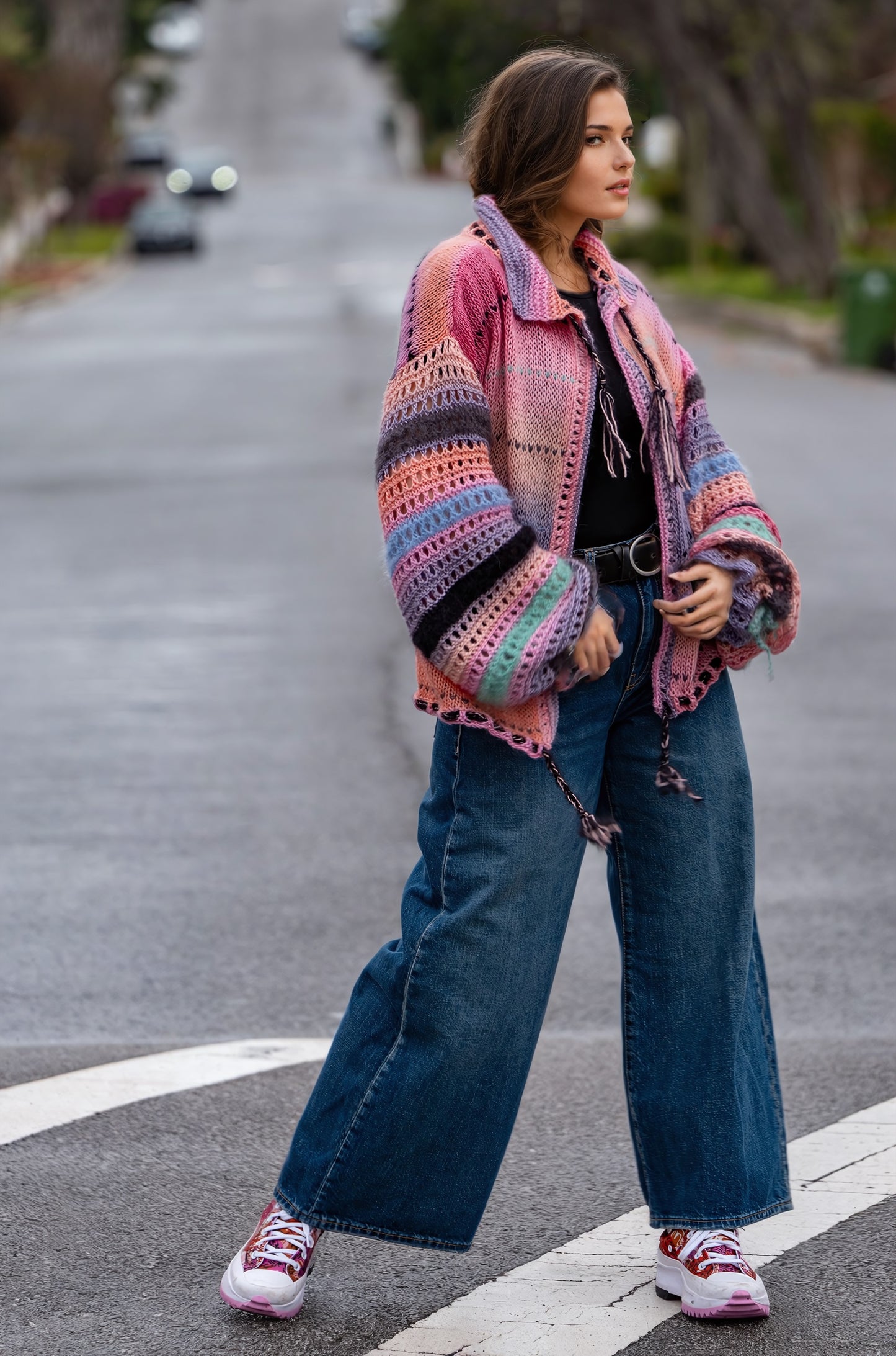 A Dance of Pastels Short Cardigan