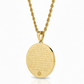Armenian Heritage Reversible Clover Medallion Necklace – Hayr Mer Prayer Pendant (Unisex)