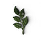 Botanical Leaf Pearl Brooch