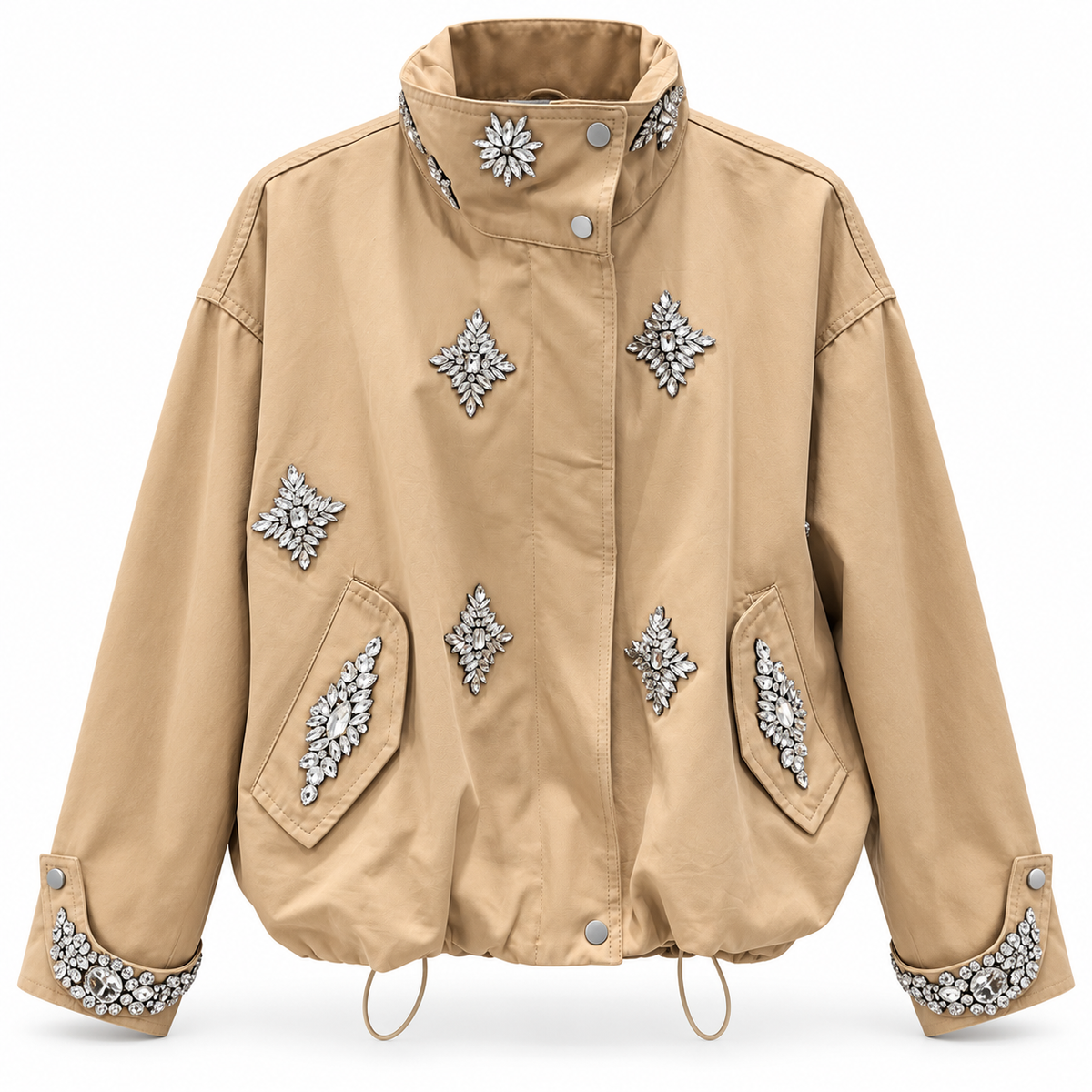 Embellished Relaxed Fit Jacket