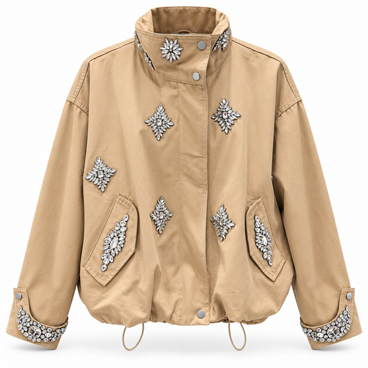 Embellished Relaxed Fit Jacket