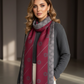 Eternity Burgundy Unisex Scarf