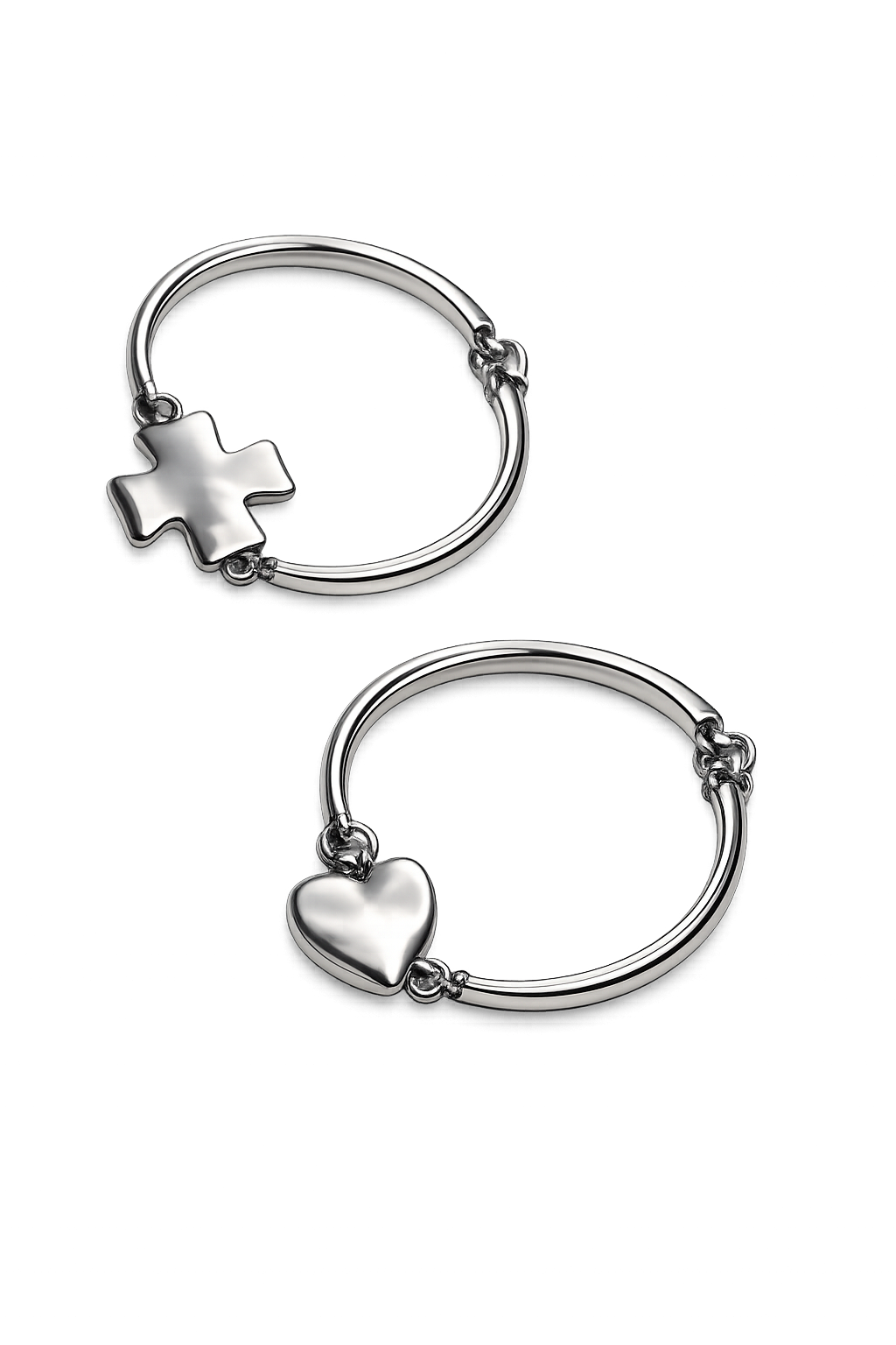 Silver Cross Bracelet