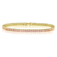 Karla Tennis Bracelet - Light Pink