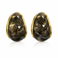 Olivia Black Resin Hoops