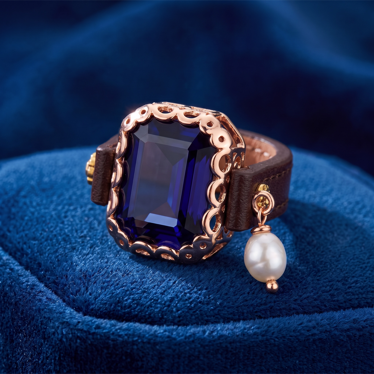 Square Stone Ring