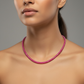 Hematite and Nylon Necklace