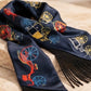 Printed Fringed Detail Scarf: 15 / One Size