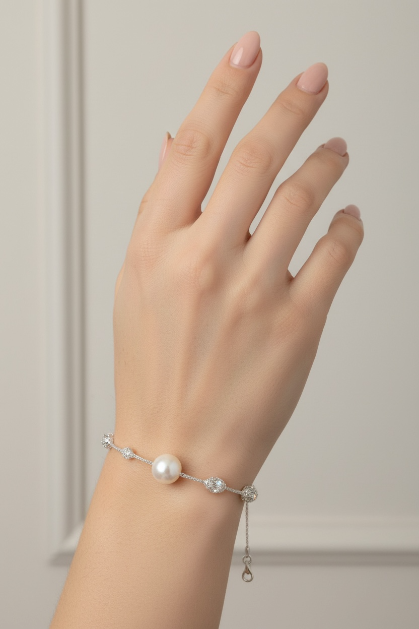 Silver Mesh Bracelet
