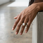 Natural Round Pearl Ring