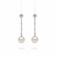 Silver Mesh Earring