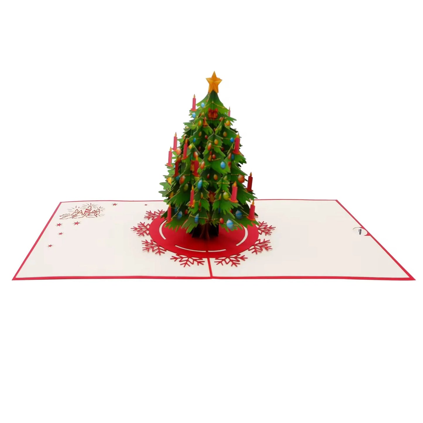 3D Pop-Up Christmas Tree Card