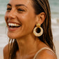 Kenle Shell Earring-Marble