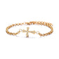 Heritage Cross Chain Bracelet